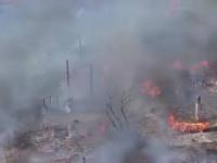 Płonie cygański obóz pod Samarą