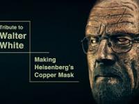 Polski rzemieślnik wykuwa twarz Waltera White'a z Breaking Bad