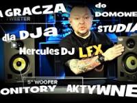 Monitory dla Gracza, DJa, do domowego STUDIA - Hercules DJ Monitor5