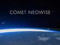 Kometa NEOWISE - widok z ISS