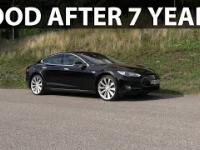 Degradacja baterii Tesli Model S po 7 latach - 5%