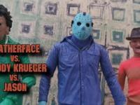 STOP MOTION Leaherface vs. Freddy Krueger vs. Jason Voorhees