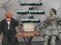 Randka (Leatherface vs. Freddy Krueger vs. Pennywise) ( Stop Motion )