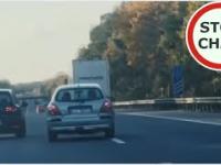 Zajeżdżanie, hamowanie i rzucenia butelkami w auto - Polacy za granicą