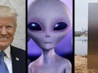 Monolit w Warszawie! Trump chciał wyjawić tajemnice o kosmitach?