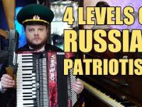 Cztery poziomy rosyjskiego patriotyzmu