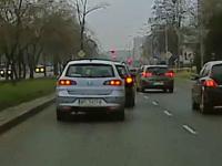 Bójka kierowców na drodze w Płocku