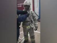 Strażacy w Jakucji