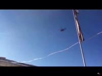 Popisywanie się w helikopterze Apache kończy się wypadkiem