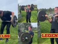 Strong As Ever at 73, Arnold Schwarzenegger Does Strict Curl With Some Serious Weight  Arnold Schwag