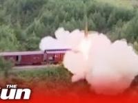 Kim wystrzelił rakietę z pociągu