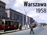 Warszawa w 1958 roku na kolorowym filmie!