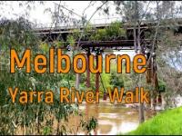 Melbourne. Yarra River Walk.