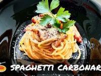 ???? spaghetti carbonara???? - Prawdziwy Włoski przepis na makaron Carbonara bez śmietanki