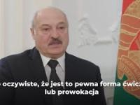 Łukaszenka udziela wywiadu i straszy interwencją nuklearną