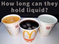 Jak długo utrzyma się napój w kubku z McDonald's?