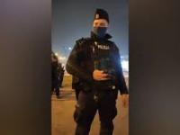 Policja ochrania żydowskie święto i czepia sie obywateli