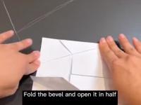 Jak zrobić najlepiej latający papierowy samolot?