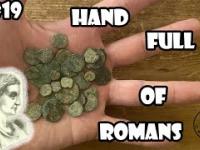 Mnóstwo rzymskich monet i średniowieczne sreberka!