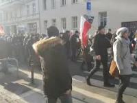  Poznań: Protest przeciwko segregacji sanitarnej