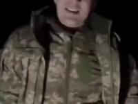 Ukraiński żołnierz przemówił nocą do rosyjskiej armii