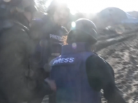 Dziennikarze Sky News pod ostrzałem nieopodal Kijowa