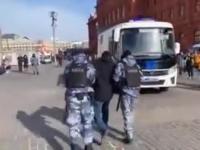 Aresztowany w Rosji za protesty przeciw wojnie