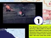 Zniszczenie Rosyjskiego pojazdu przez Ukrainskigo drona 