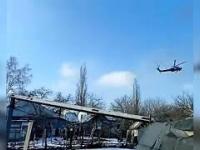 Rosyjski helikopter uderzający w niebo?