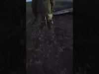 Wrak Ruskiego myśliwca zestrzelonego przez siły Ukrainskie