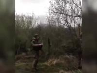 Ukraińska Straż Graniczna uderzyła na wschodzie w rosyjski pojazd, niszcząc go