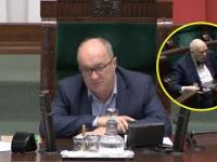 Włodzimierz Czarzasty musiał obudzić Janusza Korwin-Mikkego podczas posiedzenia Sejmu