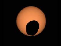 Tak wygląda zaćmienie Słońca na Marsie