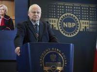 Przyłębska jako Lejdi Konstytucja - Głapiński jako Prezes NBP (skrót)