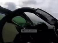 Nalot ukraińskiego samolotu szturmowego Su-25 na pozycje ruskich wojsk