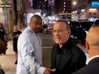 Tom Hanks ostro reaguje na potrącenie swojej żony