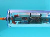 Podwodny pojazd zrobiony z kloców Lego