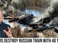 HIMARS zniszczył rosyjski pociąg transportujący broń 