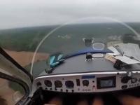 Awaryjne lądowanie samolotu po awarii silnika