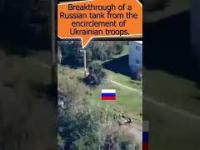 Rosyjski czołg vs Ukraińska ofensywa