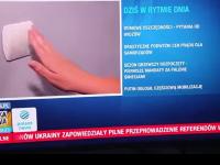 Reporter Polsatu krótko o śmieciach z Rosji
