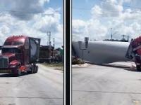 Texas: Pociąg uderza w ciężarówką przewożącą łopaty turbin wiatrowych