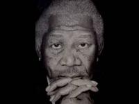 Pencil drawing |Morgan Freeman|