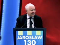 Jarosław Kaczyński w teleturnieju 1 z 10