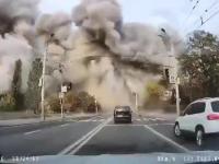 Potężne wybuchy w Dnieprze