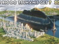 Porównanie wielkości fal tsunami