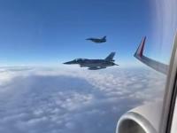 Samoloty F-16 eskortowały polskich piłkarzy