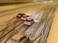 Zimowe Grand Prix, czyli trudna walka kierowców ze śniegiem