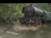 Szalona animacja wykolejenia pociągu