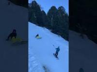 Snowboardzista, orczyk i wielki finał
